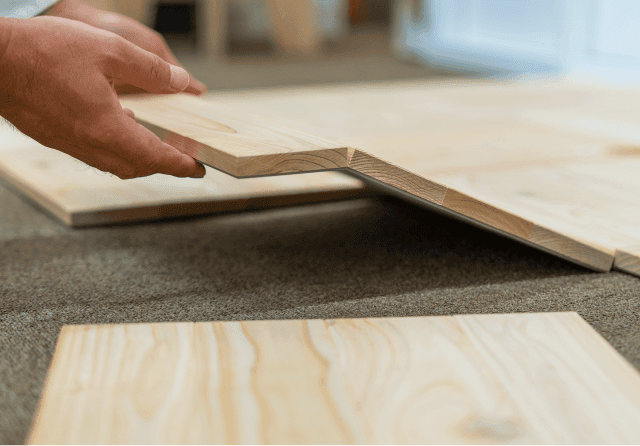 無垢材の屋内用フローリングの1枚目の写真